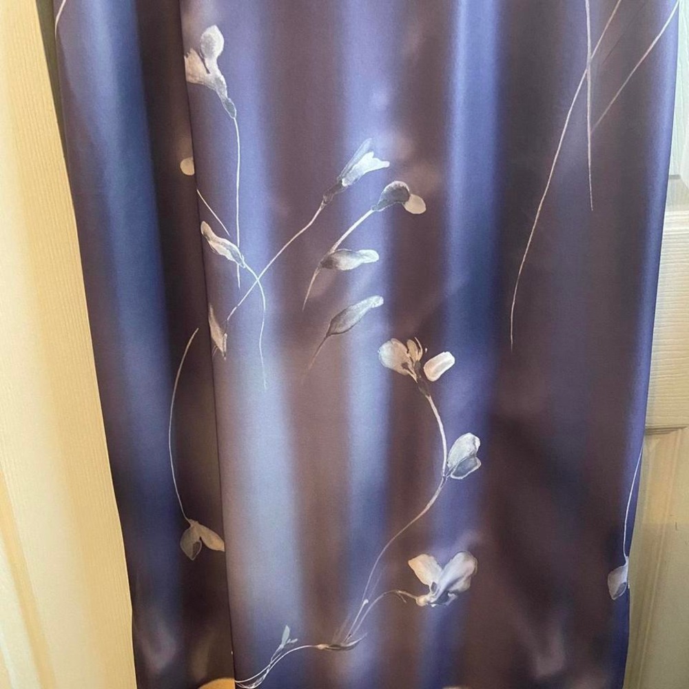 Beautiful Vintage Purple Summer Maxi Dress Size Medium - Picture 2 of 5